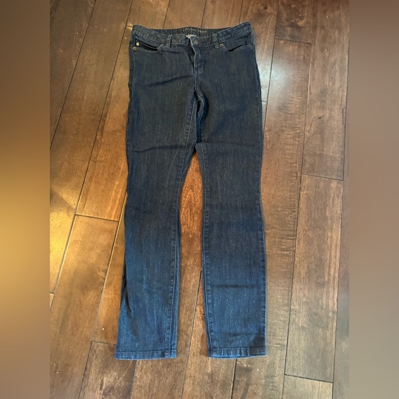 Michael Kors Dark Denim Skinny Jean - Picture 2 of 10